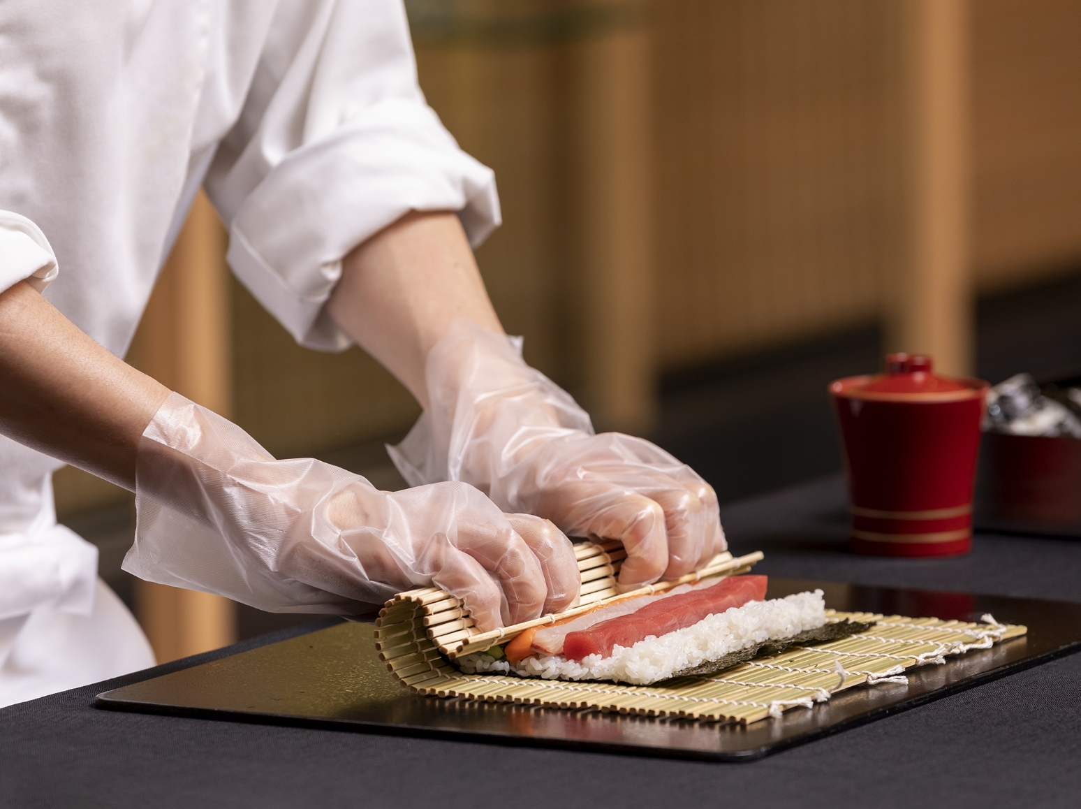 手巻き寿司体験