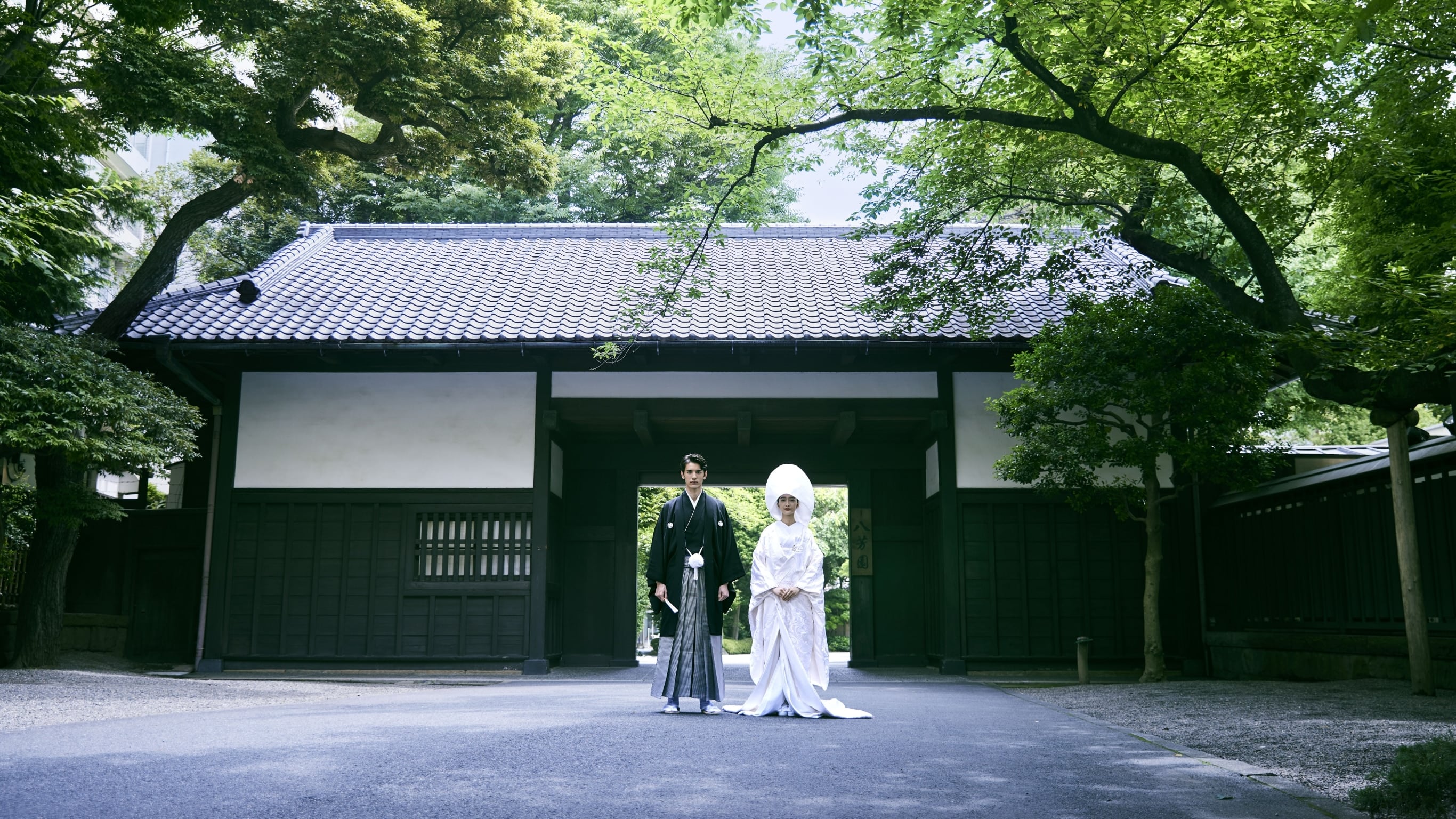 八芳園のフォトウエディングのイメージ写真2